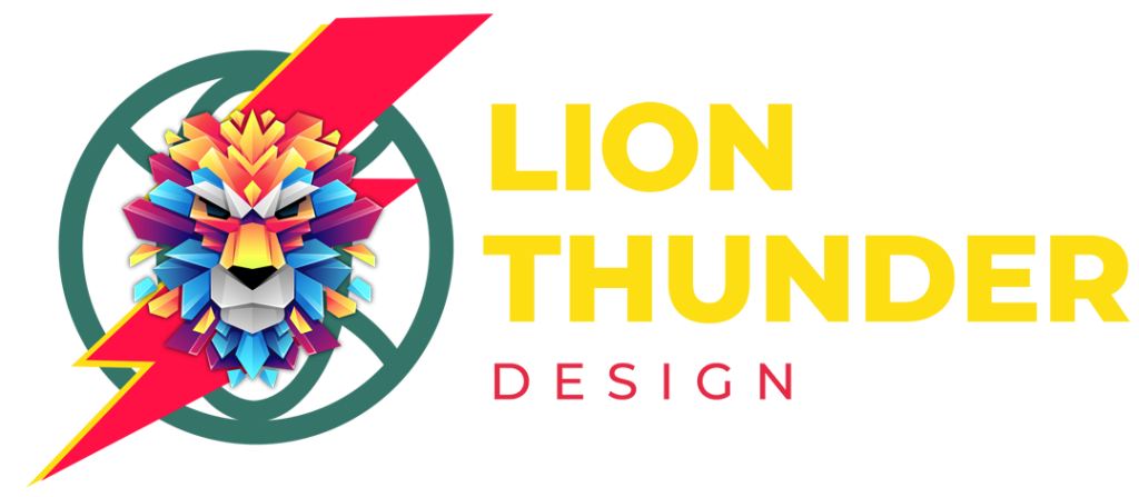 Lion Thunder Design logo